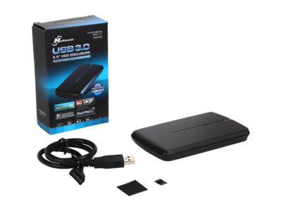 Mediasonic PROBOX External SSD Laptop Enclosure 2.5'' SATA USB 3.0 UASP Retail