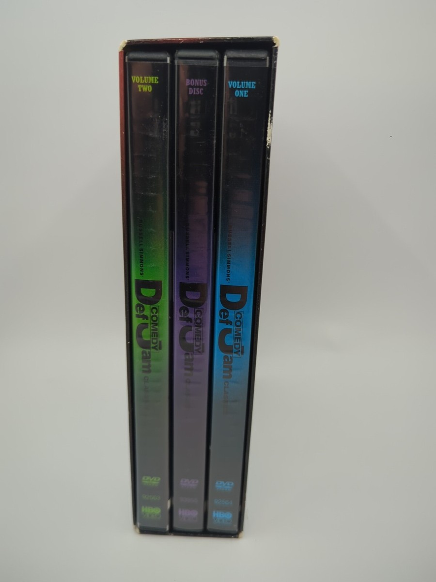 DEF COMEDY JAMS CLASSICS (DVD, 2006, 2-DISC SET, VOLS. 1 & 2