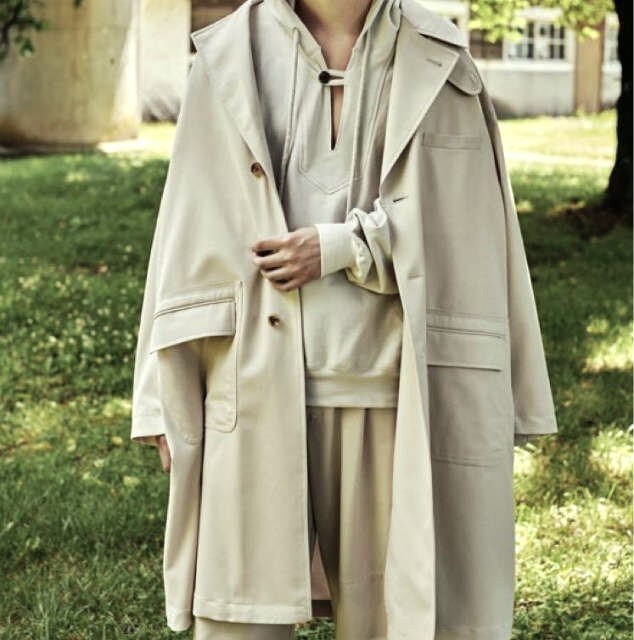 MATSUFUJI 21SS Japan Modified Farmers Coat M211-0201 3 MATSUFUJI 21SS Japan Modified Farmers Coat M211-0201 3