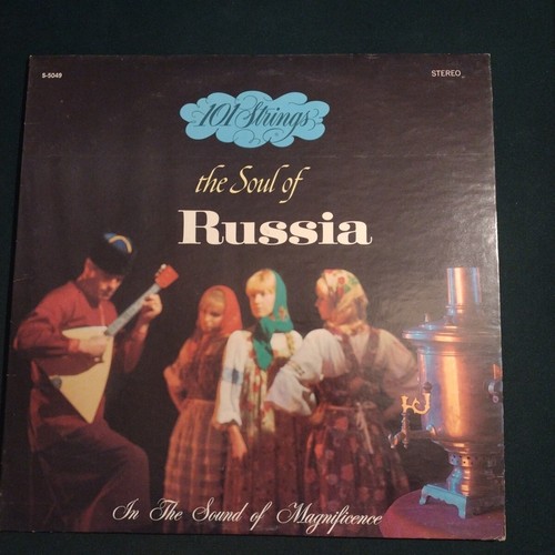 101 Strings - The Soul of Russia (Vinyl LP 1972) Alshire S-5049 Stereo