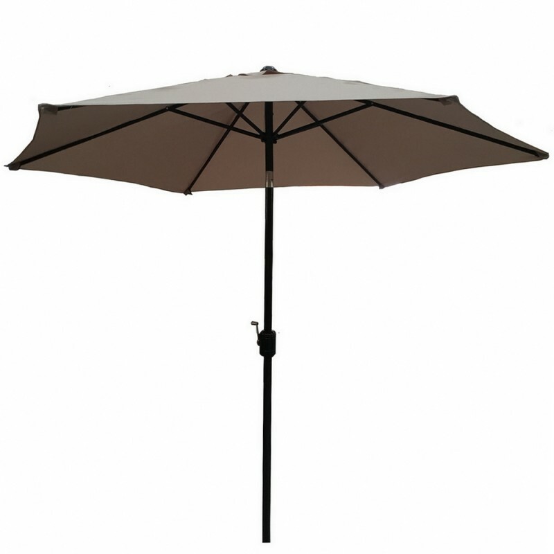 Tempera Patio Umbrella 9 Ft Outdoor Garden Table Umbrella With Tilt And Crank 8 For Sale Online Ebay