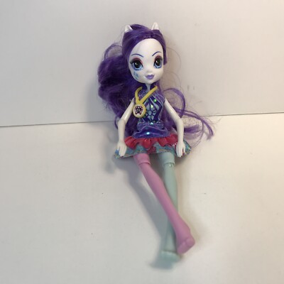 Hasbro SA EG Doll 2014 Purple Hair 9” Articulated Arms And Legs