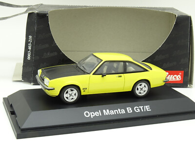 Opel Manta B Jaune Euromodel 1:87 – Miniature Collector Avec Boîte D’Origine