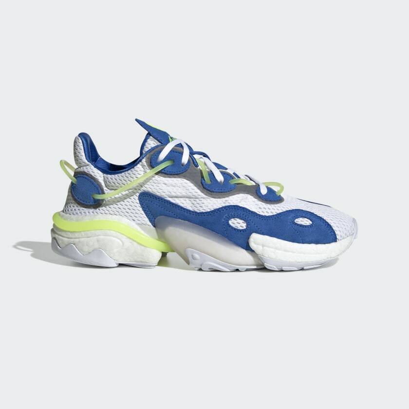 Adidas Originals Men's Blue White Yellow TORSION X SHOES