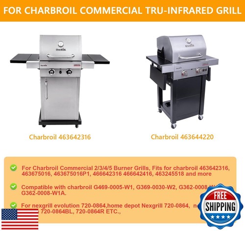 Grill Grates for Charbroil Commercial TRU-Infrared Grill Replacement Parts 46 - Picture 5 of 5