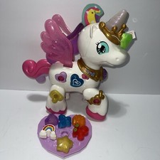 Vtech Starshine Unicorn Learning Toy with 7 Charms Lights Up Plays Music  Games