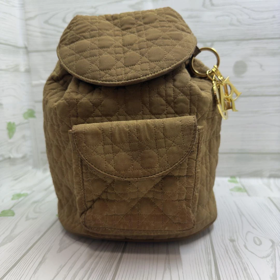 Sac à dos Dior Lady Dior marron