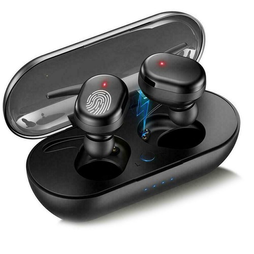 Earbuds Bluetooth-compatible 5.0 Mini Stereo Headset Wireless Blacksd U8L9 - Picture 1 of 12