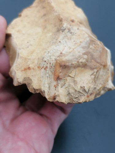 Paleolítico Superior Francia Raro Hermoso Raspador de Extremos Auriñaciense en sílex - Imagen 6 de 15