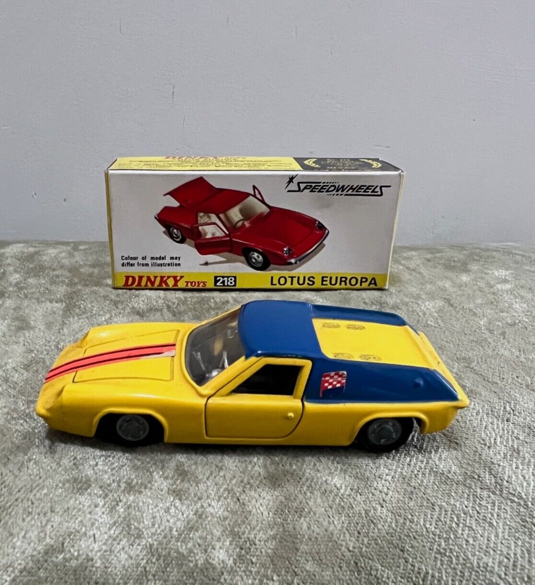 DINKY ディンキー　ロータス　ヨーロッパ　218 Dinky Toys No. 218 Lotus Europa Nearest to Mint in Original Box