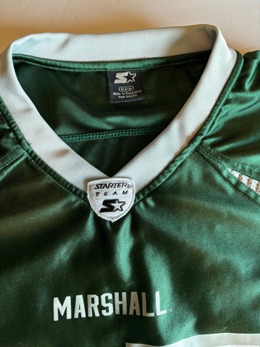 Vintage Starter Marshall University Thundering Herd Football Jersey, Adult SZ-XL - Picture 2 of 4