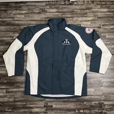 Vintage NFL Junior Player Development Windbreaker Jacket Blue White Large VTG