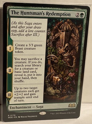The Huntsman's Redemption 176 Wilds of Eldraine (WOE)  MTG engl.