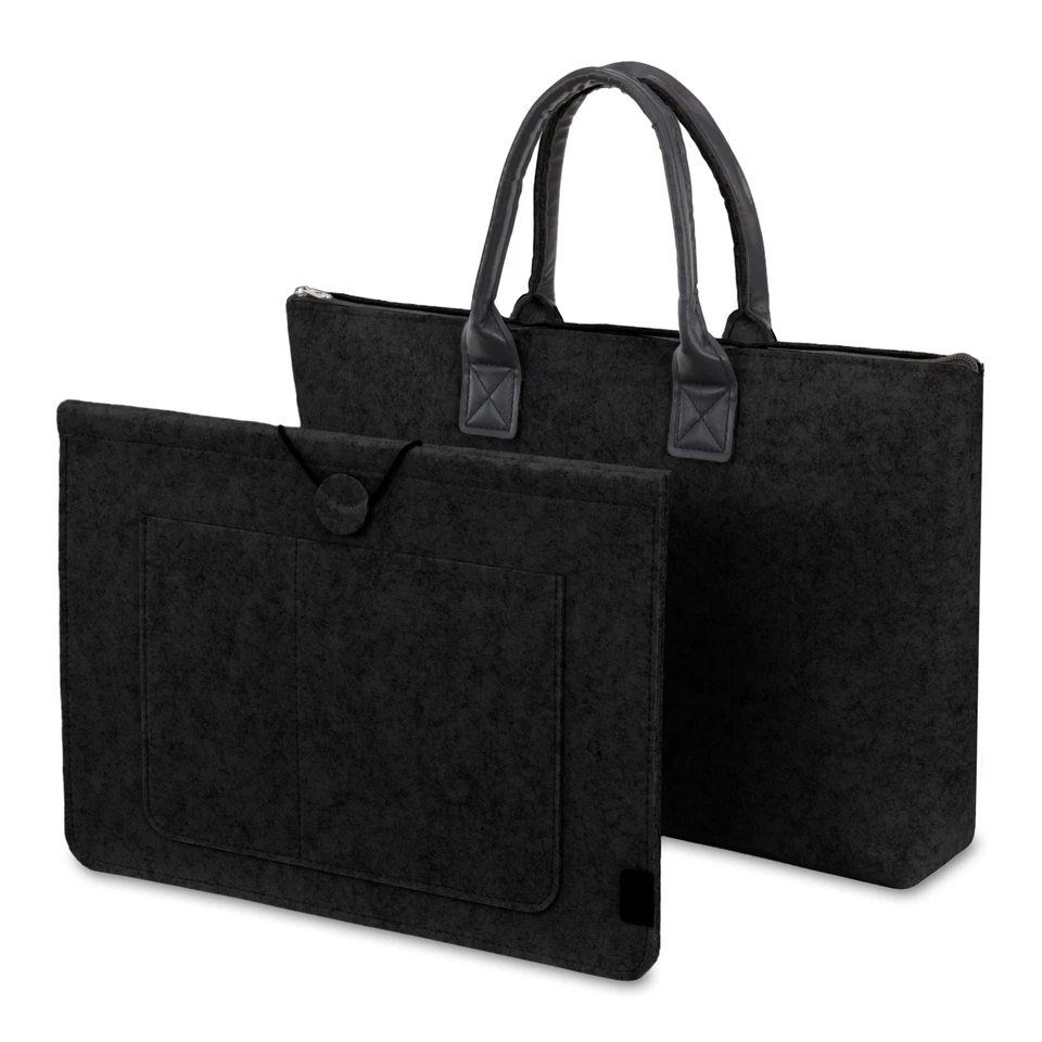 Laptop Hülle - Wasserdichte Laptoptasche, Notebook PC Schutzhülle, Filz - Bild 2 von 4