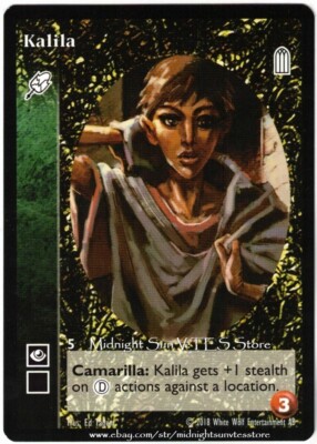 Kalila Malkavian Keepers of Tradition 2018 BCP V:TES VTES Vampire CCG