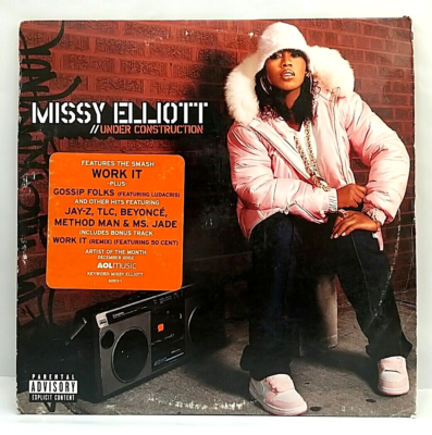 LP) Missy Elliott – Under Construction, US OG Press, 62813-1