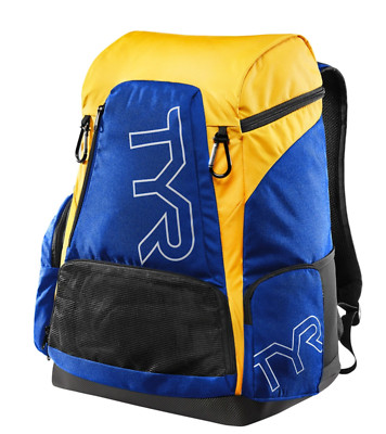 TYR ALLIANCE 45L BACKPACK - Royal/Gold