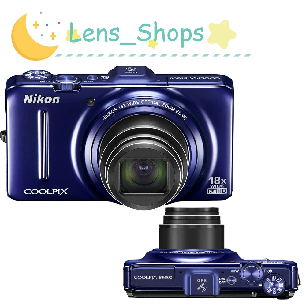 Nikon Coolpix S9300 Digital Cameras with Built - in GPS for Sale