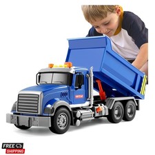 Toddler Trucks Toys for Boys Age 3-5,Big Dump Truck with Lights and Sounds,Ki...