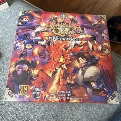Arcadia Quest Feuerdrache - Brettspiel Erweiterung - Neu & Sealed