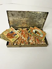 Vintage Cigar Bands 300+ 12 Cigarette Labels,Tin Bryant & May's Royal Wax Vestas