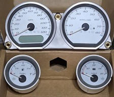 OEM 14-23 Harley Touring Silver Speedometer T...