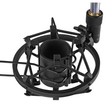 Mic Shock Mount Holder for Diameter 28mm-31mm Dynamic Microphone to Reduces V...