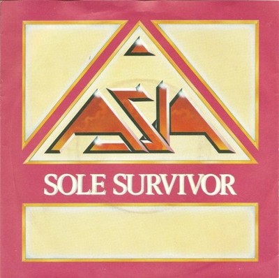 Asia  - Sole Survivor (7'', Single, Pap)