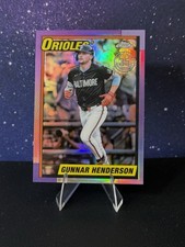 Gunnar Henderson 2025 Topps Chrome 1990 35th #90CB-3 Orioles Gem Mint Card