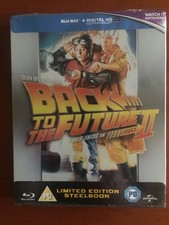 Back to the Future 2 Blu ray Steelbook UK Zavvi Exclusive New & Sealed OOP