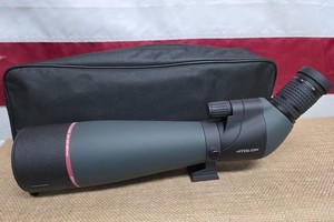 Athlon #315001G Talos 20-60x80mm Hunting Waterproof Angled Spotting Scope Green