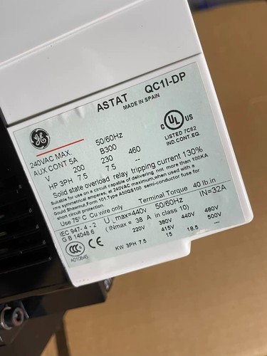Brand-new GE soft starter QC1I-DP 129723 Brand new original - Picture 5 of 7