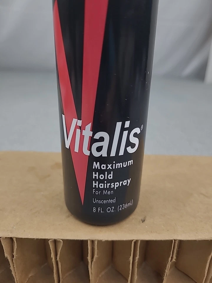 1x Vitalis spray para el cabello para hombres sin aerosol sin perfume sujeción máxima 8 oz Foto 2 de 4