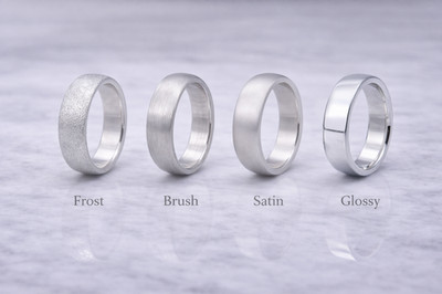Handgefertigter 999 Feinsilber Ring   Comfort Fit Bandbreite 4 mm   gravierbar