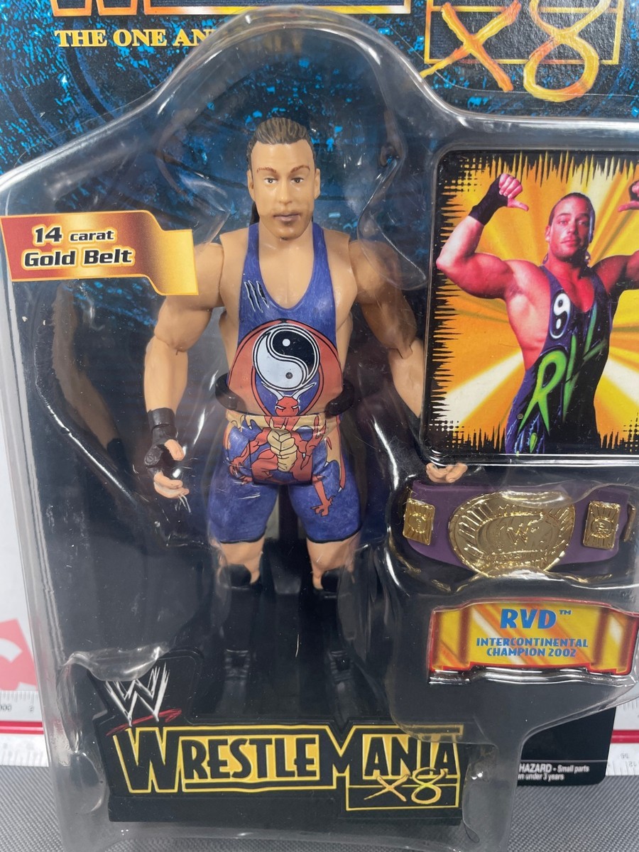 2002 Jakks Pacific WWE Wrestlemania X8 18 Billy Gunn Figure