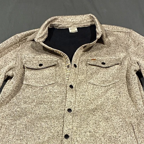 King Ranch Men's Gray Lined Button-Front Jacket M Spread Collar Chest Pockets - product listing photo