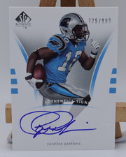 2007 NFL SP Authentic AUTOGRAPH ON-CARD ROOKIE /999 Ryne Robinson Panthers RC. rookie card picture