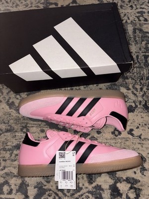 Adidas Samba Messi Pink Black JP7844 Men s 9 / Women s 10/10.5 NEW In Box