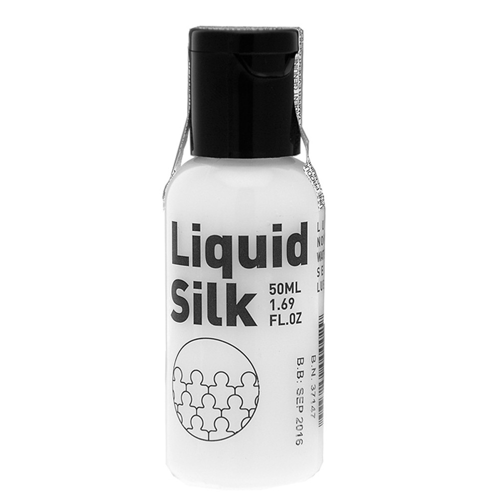 Liquid Silk Water Based Lubricant Bio-Static Bottle Lube - 50ml