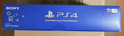 Sony Playstation 4 PS4 Blue Days of Play Special Edition Console Brand New - Picture 3 of 4