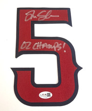 Tim Salmon Signed Jersey Number #5 Angels '02 Champs JSA