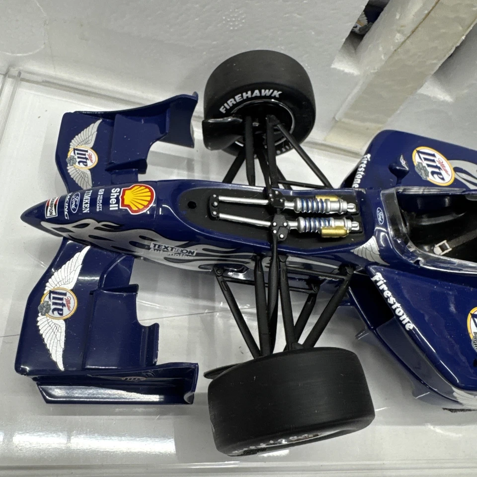 Carro Action Max Papis 1999 Miller Lite Harley Davidson Reynard 1/18 diecast LEER Foto 3 de 4