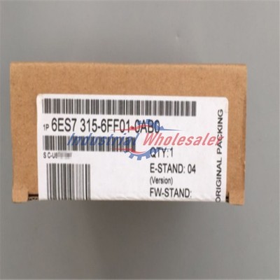 1PC New Siemens 6ES7315-6FF01-0AB0 6ES7 315-6FF01-0AB0 NEW in box