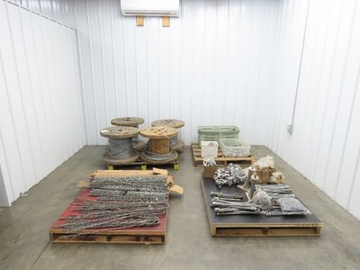 Galvanized Steel Guy-Grip Dead End Splice Wire 5/16'' & 1/4'' & Hardware Mixed Lot