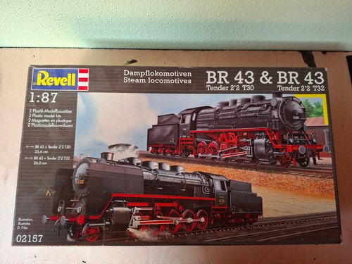 REVELL 02157 H0 Bausatz Dampflokomotiven BR 43 & BR 44 - Epoche II DRG | Condition: Neu
