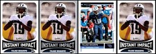 2017 Tajae Sharpe (4) Card Lot - EXCLUSIVE – BE AMONG THE FIRST TO OWN IT!
