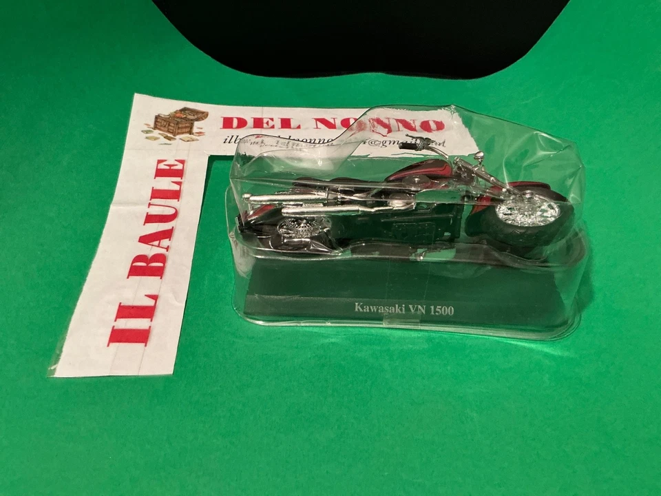 MAISTO modellino moto KAWASAKI VN 1500 -  NUOVA MAI APERTA - A - Immagine 2 di 2