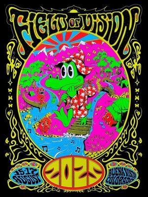 King Gizzard And The Lizard Wizard Buena Vista Aug 15, 2O25 Concert Poster
