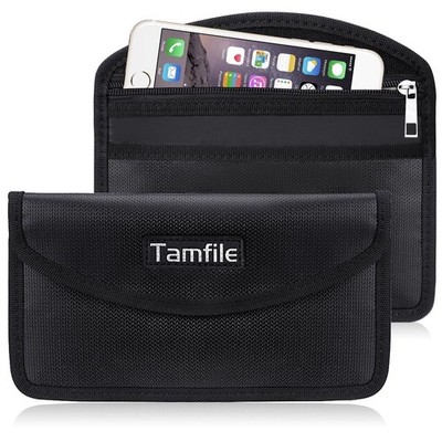 Fireproof Faraday Bag with Zipper Anti-Tracking GPS RFID Car Key Signal Block...