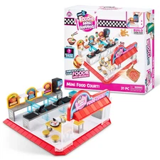 Foodie Mini Brands Series 2 Food Court Playset with Exclusive Mini Brand